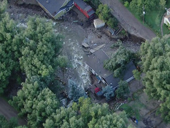 Jamestown Colorado 2013 Flood