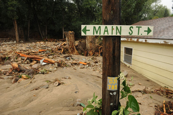 Jamestown Colorado 2013 Flood