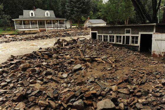 Jamestown Colorado 2013 Flood