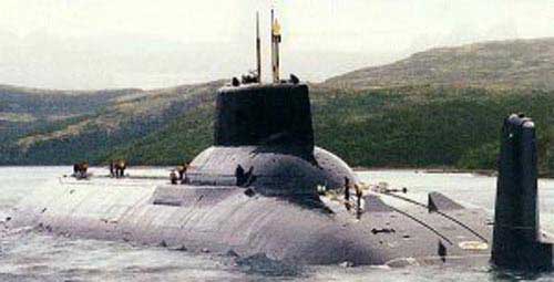 typhoon class submarine syria